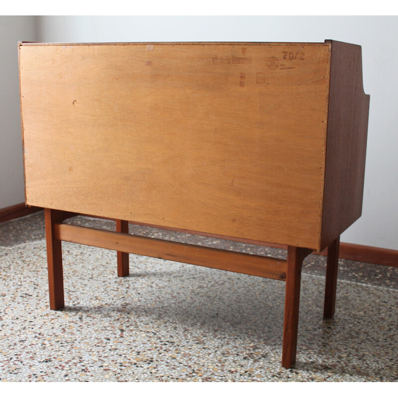 Danish secretary in teak Arn Wahl Iversen - 1960s