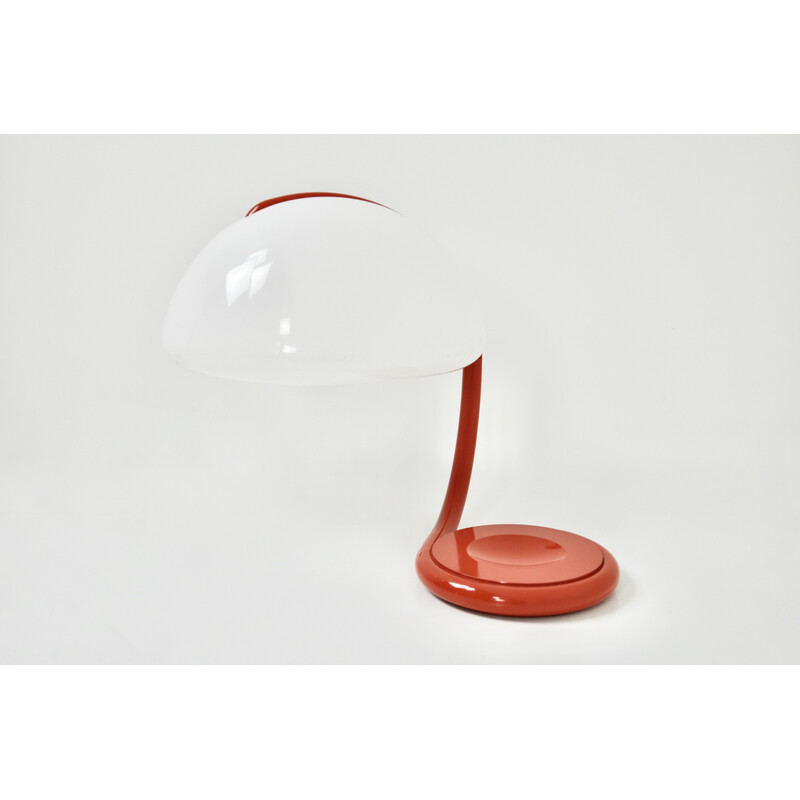 Lampada da tavolo vintage Serpente di Elio Martinelli per Martinelli Luce, 1960