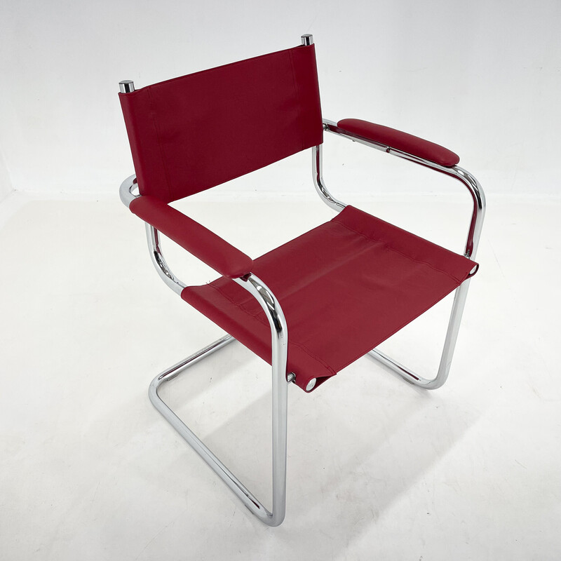 Vintage chrome armchair, 1970s