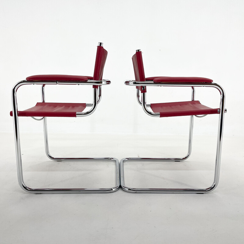 Vintage chrome armchair, 1970s