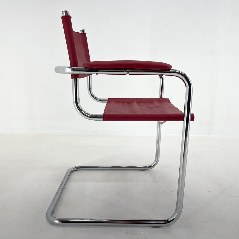 Vintage chrome armchair, 1970s