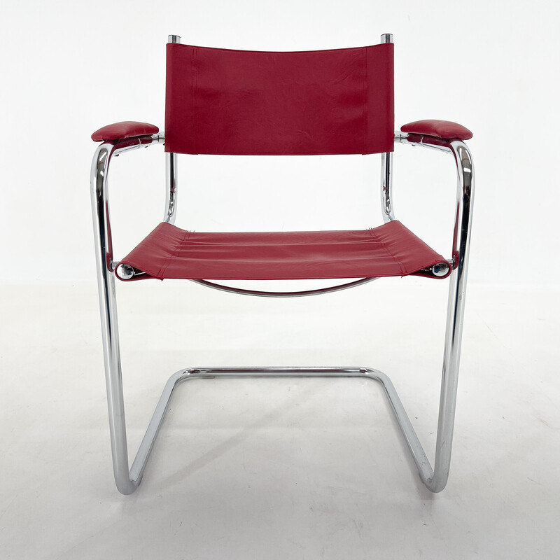 Vintage chrome armchair, 1970s