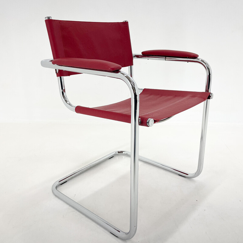 Vintage chrome armchair, 1970s