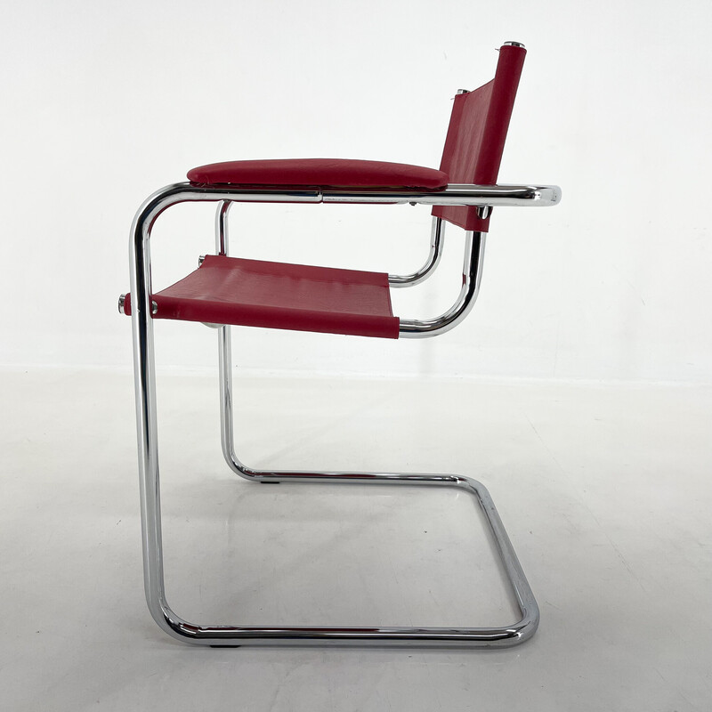 Vintage chrome armchair, 1970s