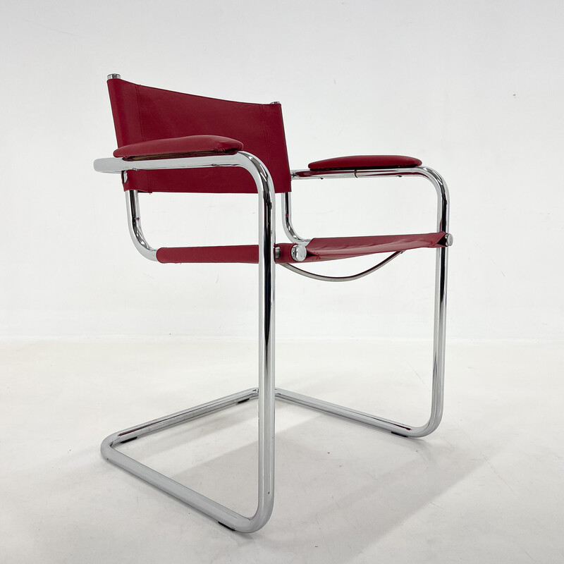 Vintage chrome armchair, 1970s