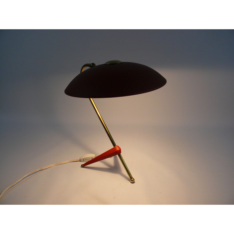 Lampe de table tripode vintage réglable par Stilnovo, Allemagne 1950-1960