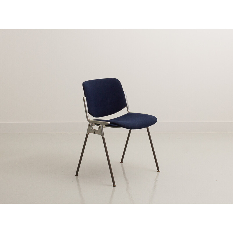 Paar vintage Dsc106 stoelen van Giancarlo Piretti voor Castelli, 1970