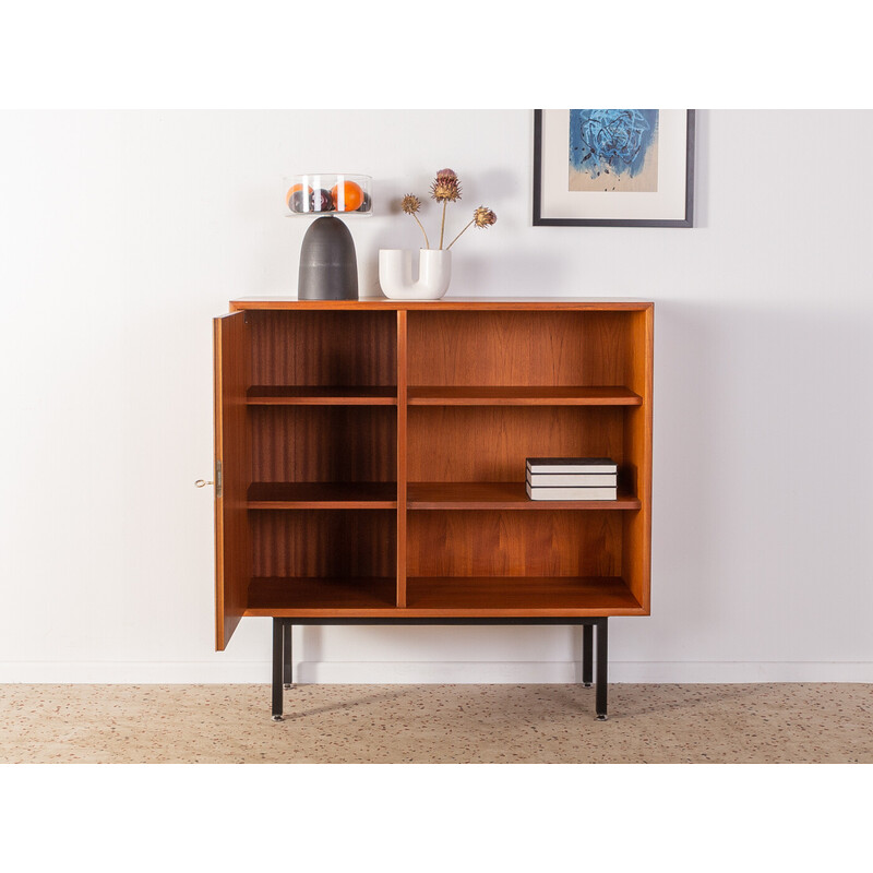 Vintage teak and steel chest of drawers for Wk Möbel, Germany 1960s