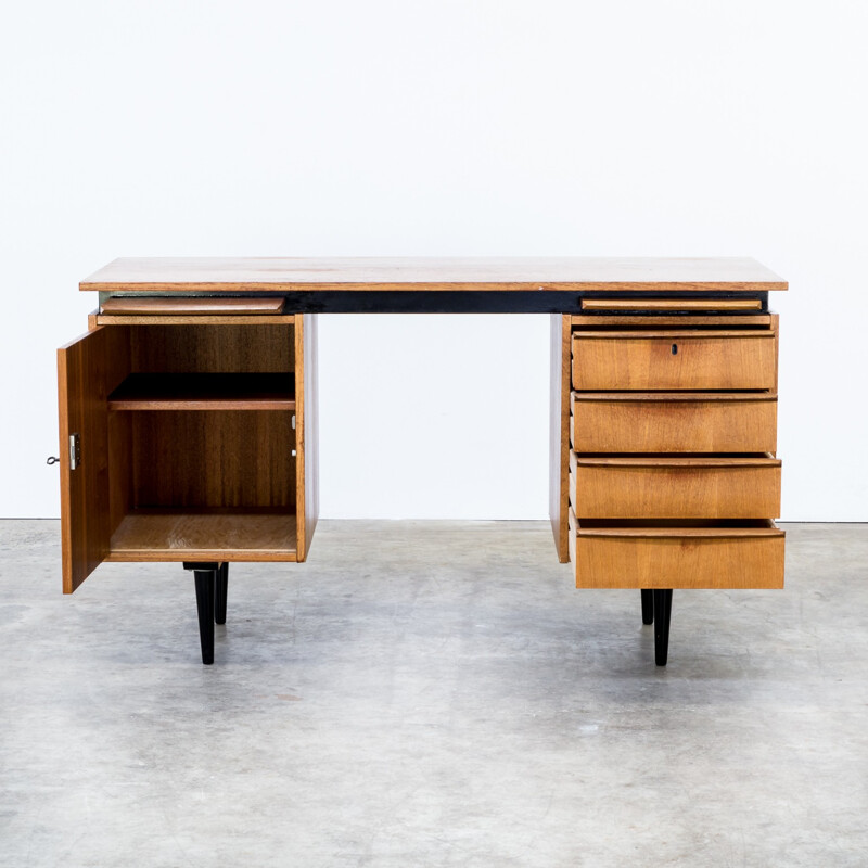 Cees Braakman teak writing desk for Pastoe - 1960s