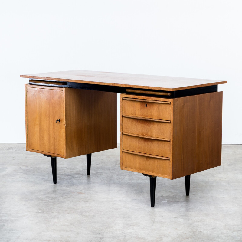 Bureau en teck de Cees Braakman Pastoe - 1960