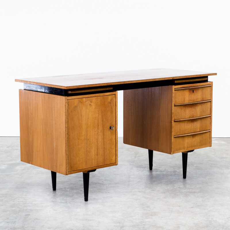 Cees Braakman teak writing desk for Pastoe - 1960s