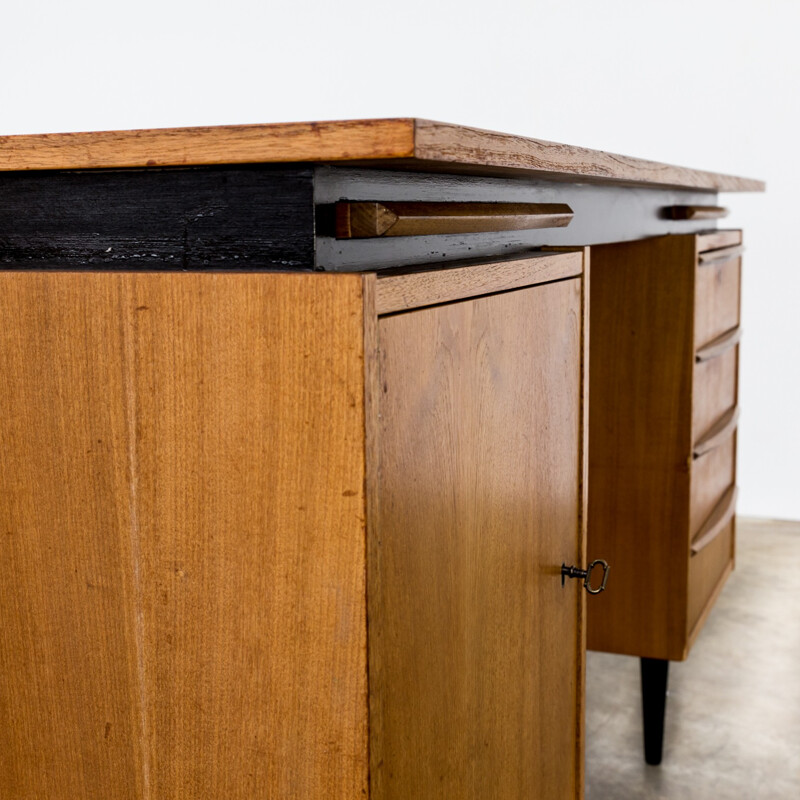 Cees Braakman teak writing desk for Pastoe - 1960s