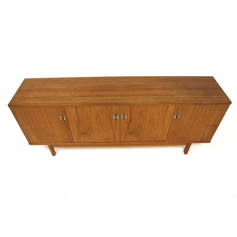 Vintage "Cannes" sideboard in teak by Nils Jonsson for Troeds, Sweden 1960s