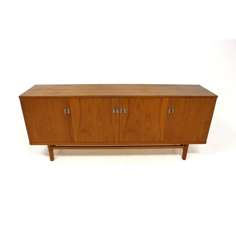 Vintage "Cannes" sideboard in teak by Nils Jonsson for Troeds, Sweden 1960s