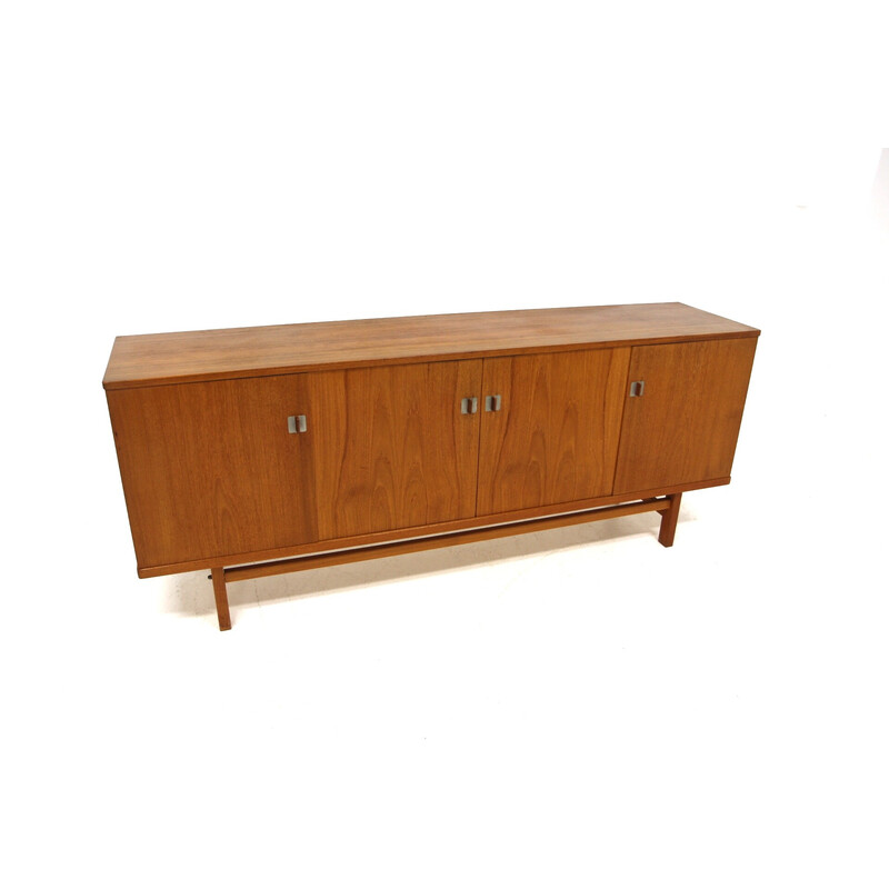 Vintage "Cannes" sideboard in teak by Nils Jonsson for Troeds, Sweden 1960s