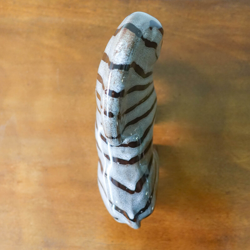 Vintage zebra cerâmica, Finlândia Anos 60