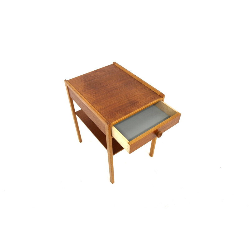 Vintage teak night stand, Sweden 1960s