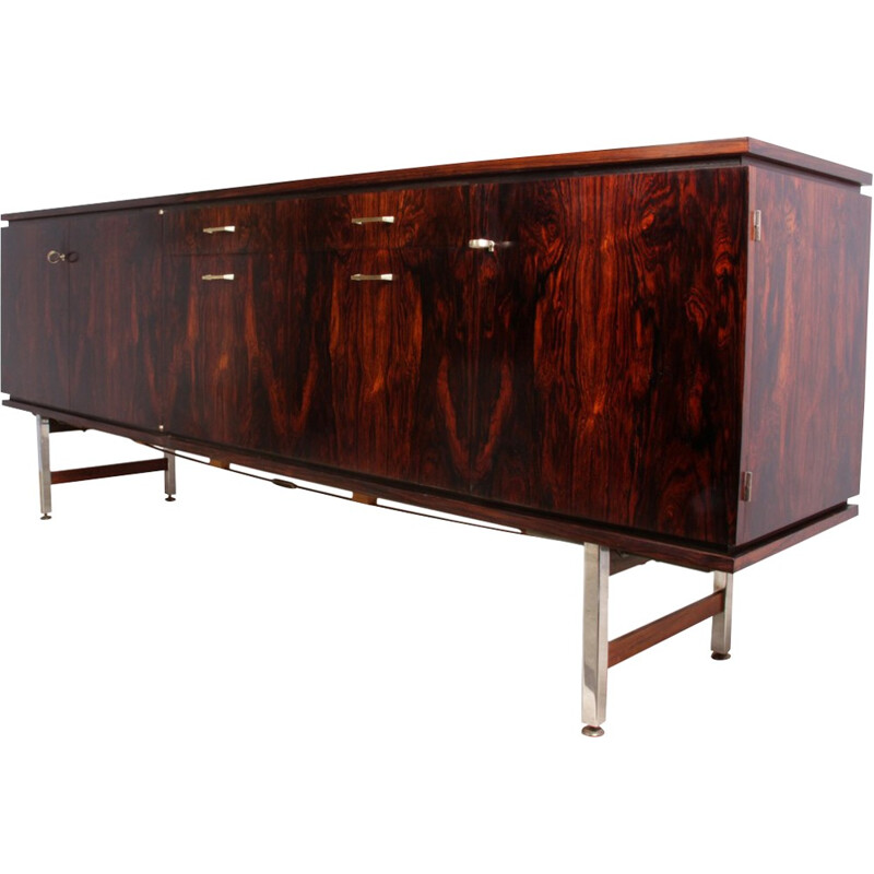 Mid century French sideboard in rosewood - 1960s