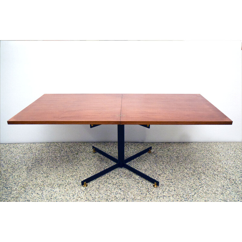 Table vintage à rallonge vintage en palissandre par Ignazio Gardella pour Azucena, 1950