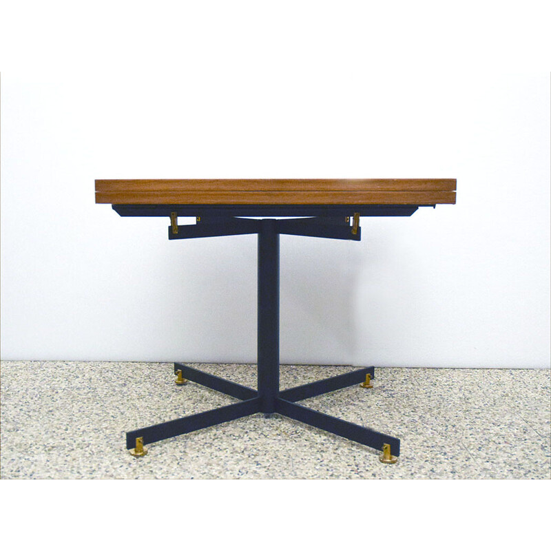 Vintage rosewood extending table by Ignazio Gardella for Azucena, 1950s