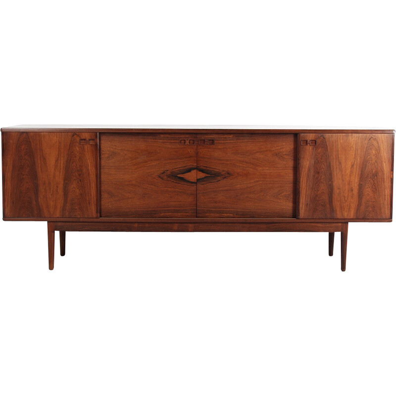 Vintage rosewood sideboard by J. Andersen for Christian Linneberg, Denmark 1960s