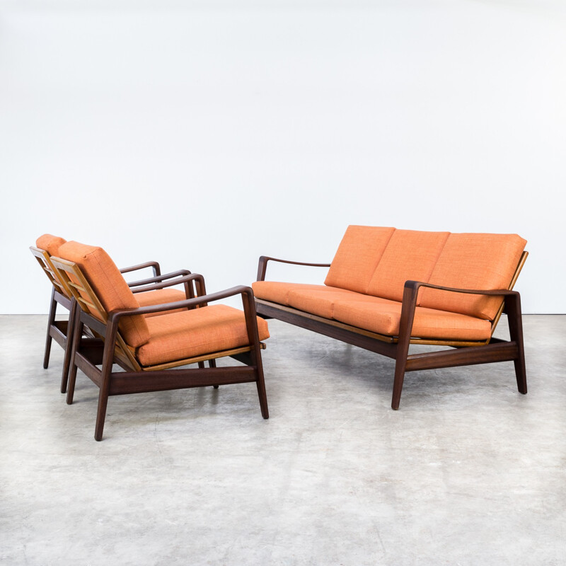 Living room set by Arne Wahl Iversen for Komfort - 1960s