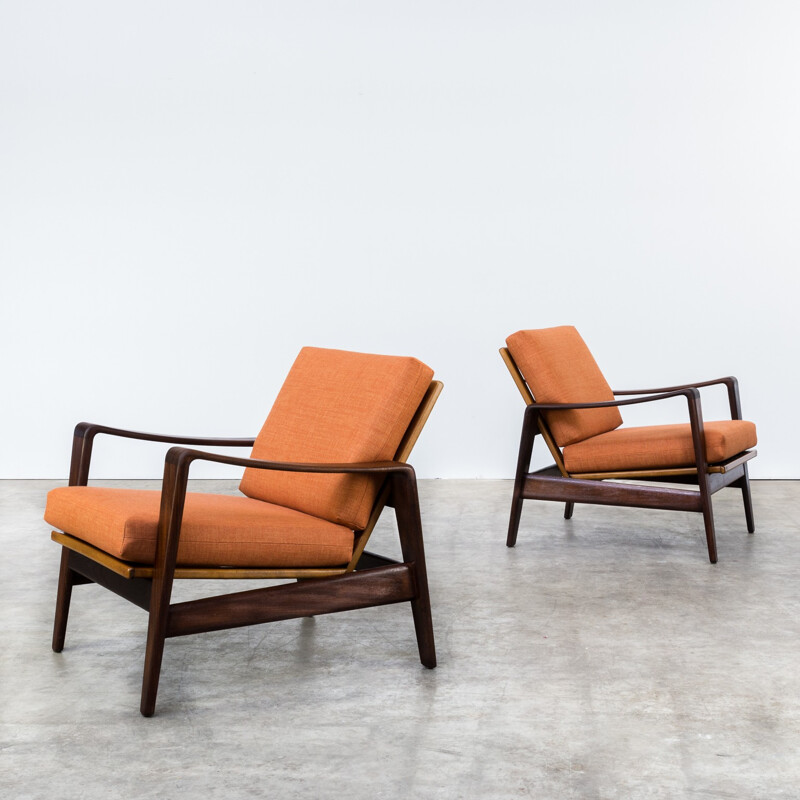 Living room set by Arne Wahl Iversen for Komfort - 1960s