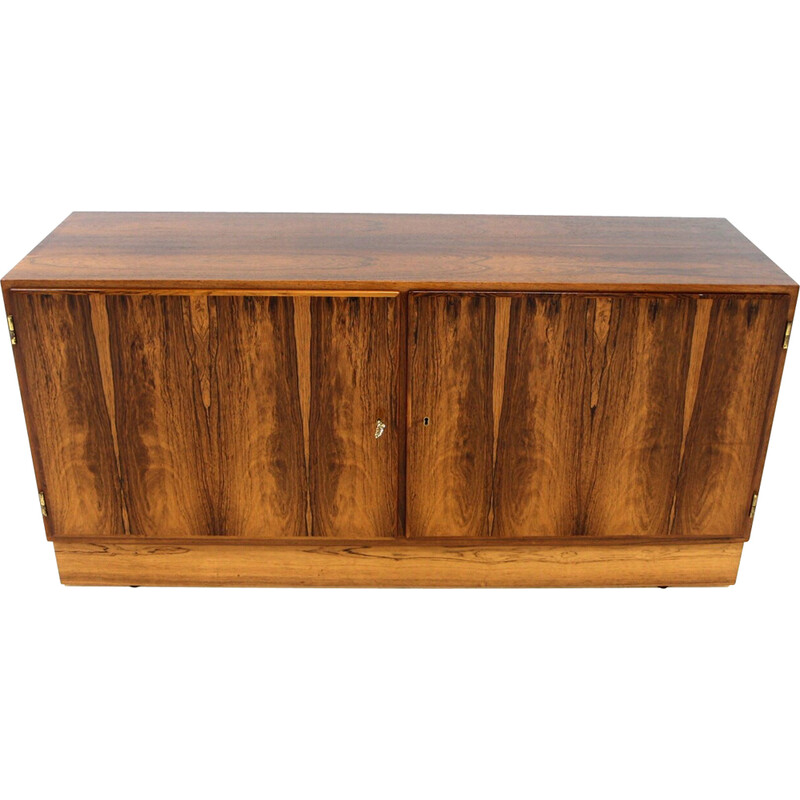 Vintage rosewood sideboard for Poul Hundevad, Denmark 1960s