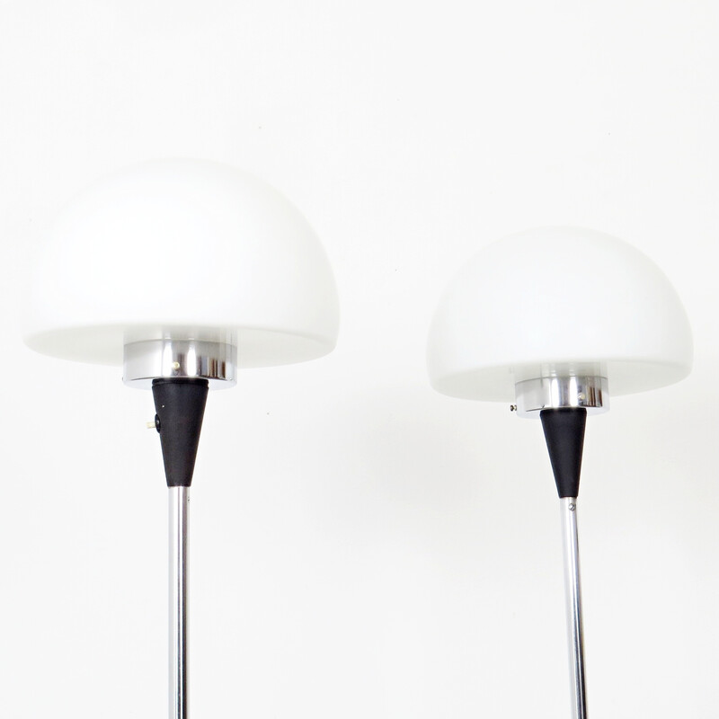 Pair of vintage floor lamps by Lidokov