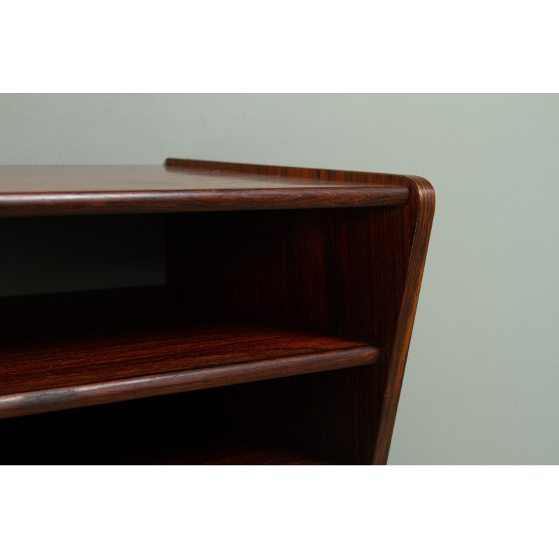 Vintage floating shelf in rosewood, Denmark 1960