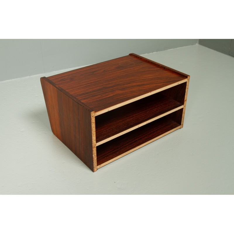 Vintage floating shelf in rosewood, Denmark 1960