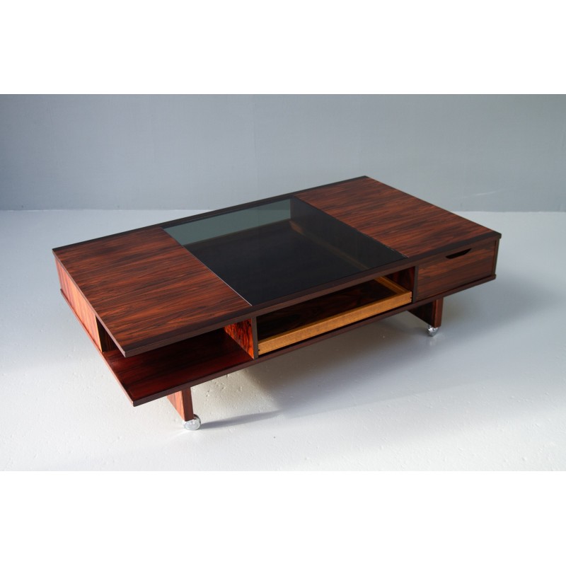 Vintage Danish rosewood coffee table, 1960s