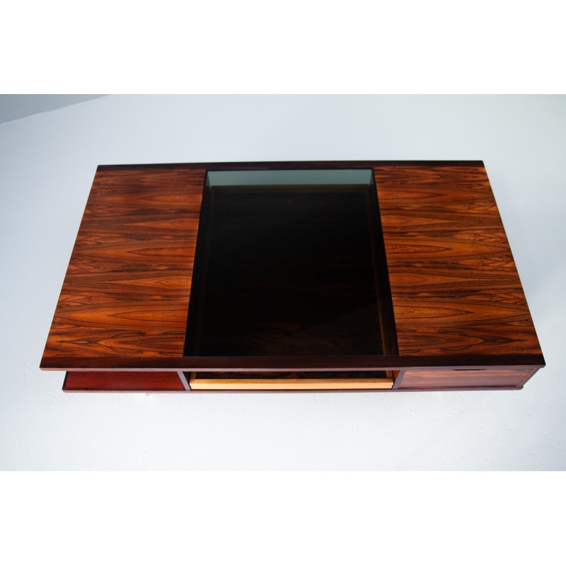 Vintage Danish rosewood coffee table, 1960s