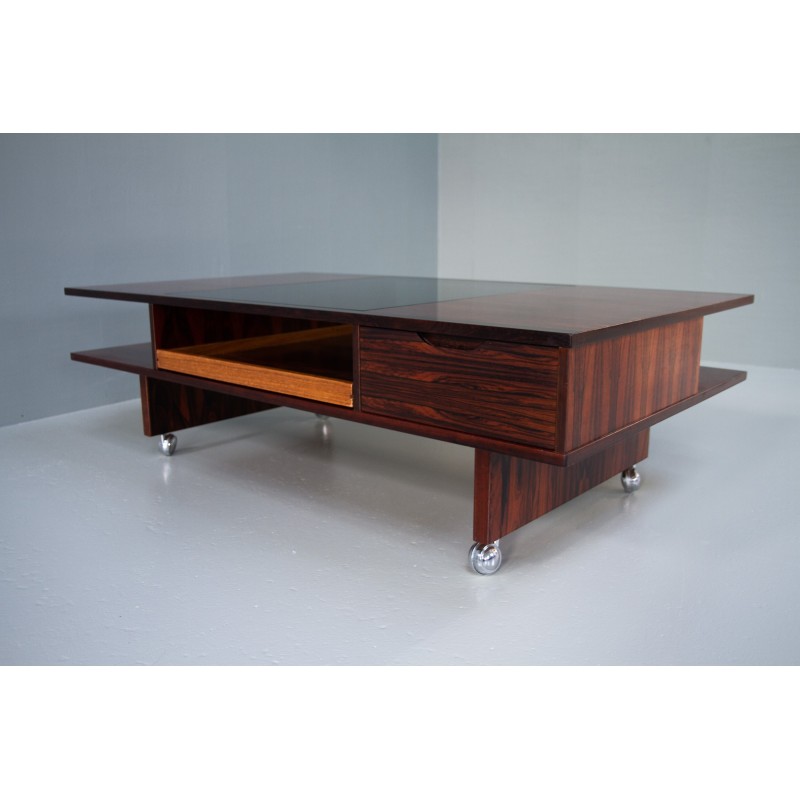 Vintage Danish rosewood coffee table, 1960s