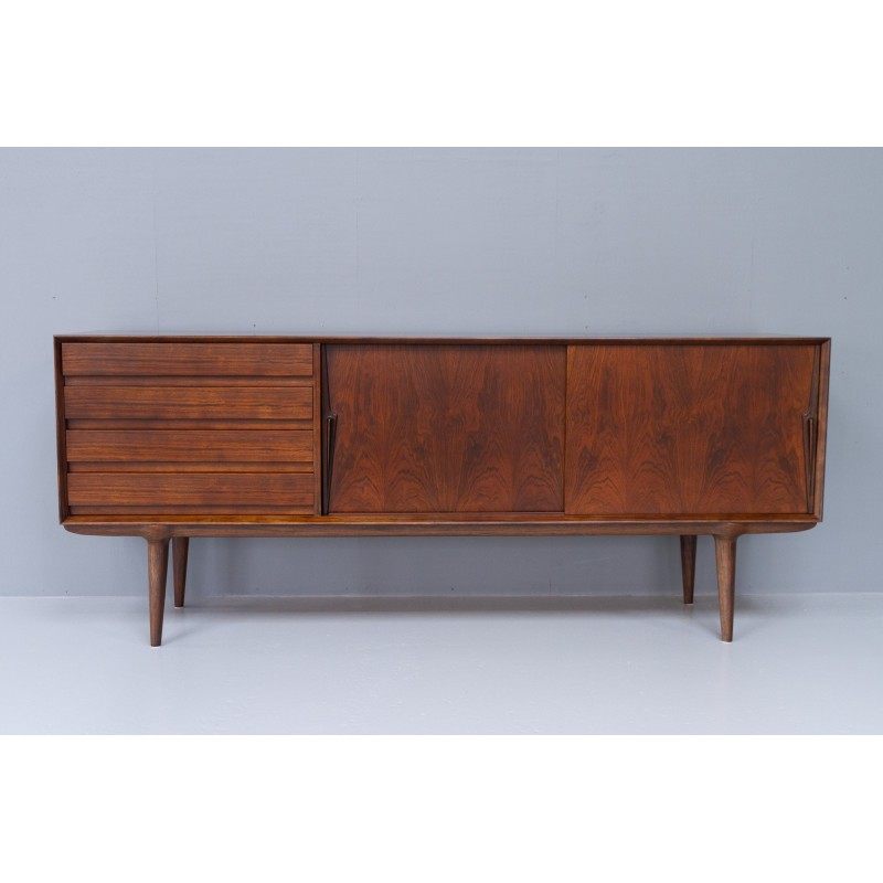 Vintage Danish rosewood sideboard model 18 by Gunni Omann for Omann Jun, 1960s