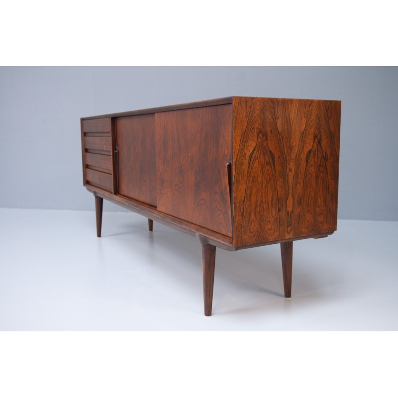 Vintage Danish rosewood sideboard model 18 by Gunni Omann for Omann Jun, 1960s