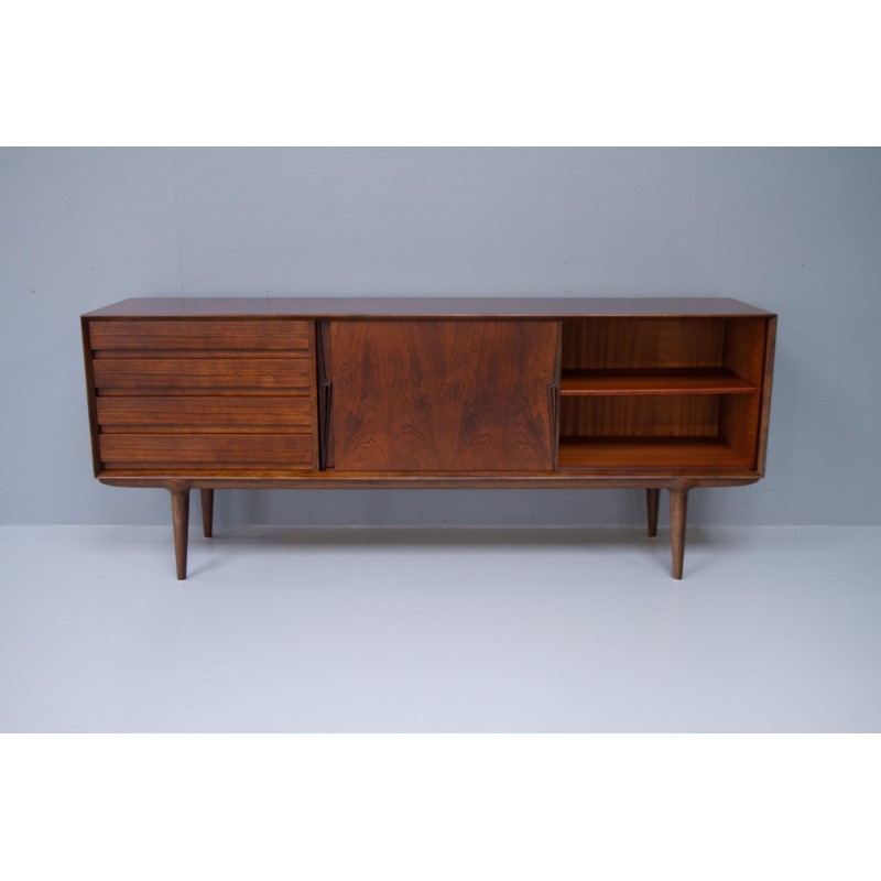 Vintage Danish rosewood sideboard model 18 by Gunni Omann for Omann Jun, 1960s