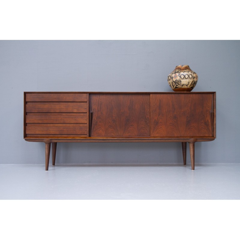 Vintage Danish rosewood sideboard model 18 by Gunni Omann for Omann Jun, 1960s