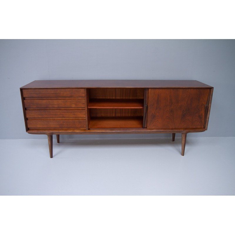 Vintage Danish rosewood sideboard model 18 by Gunni Omann for Omann Jun, 1960s