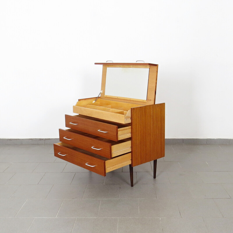 Commode vintage avec coiffeuse par František Mezulánik