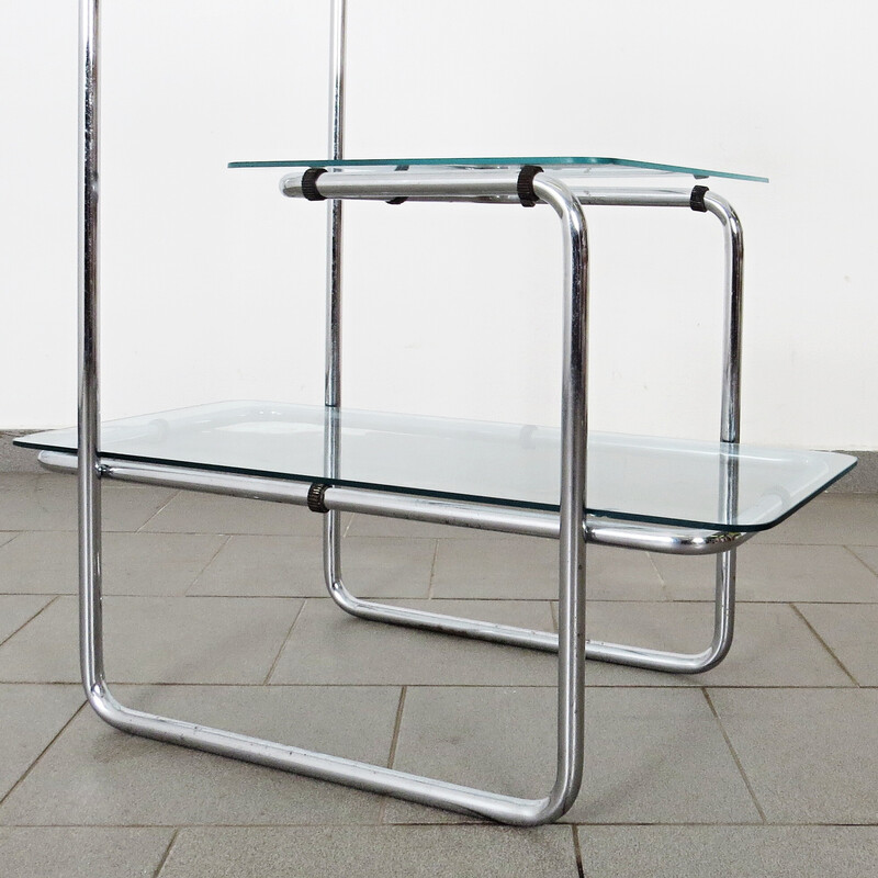 Vintage tubular plant stand by A. Guyot
