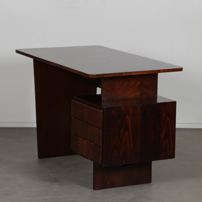 Vintage desk by Bohumil Landsman, 1970