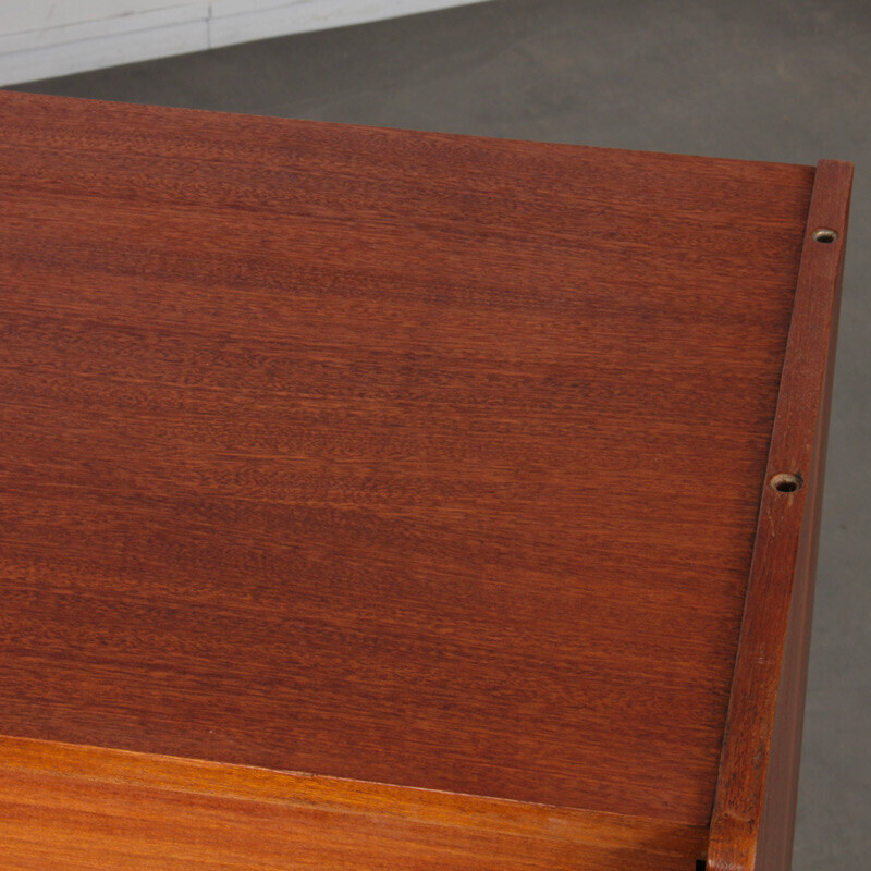 Vintage mahogany chest of drawers by Jiri Jiroutek for Interier Praha, 1960