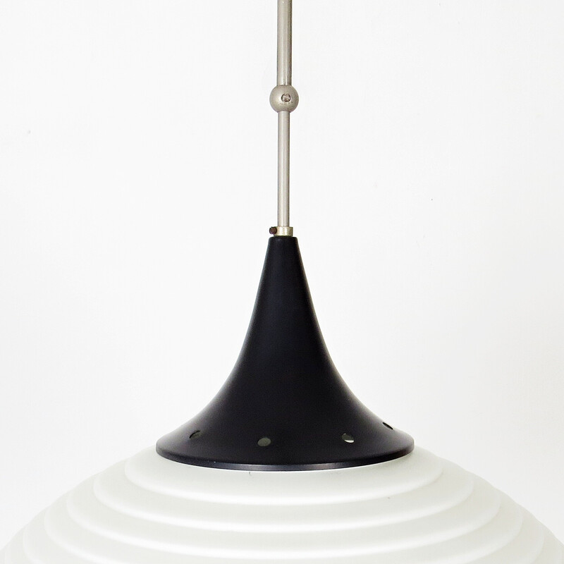 Lámpara colgante vintage de Jaroslav Bejvl para Kamenický Śenov