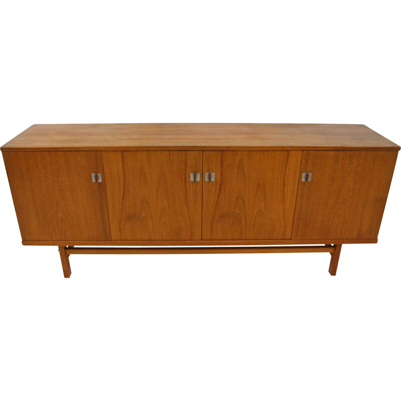 Vintage "Cannes" sideboard in teak by Nils Jonsson for Troeds, Sweden 1960s