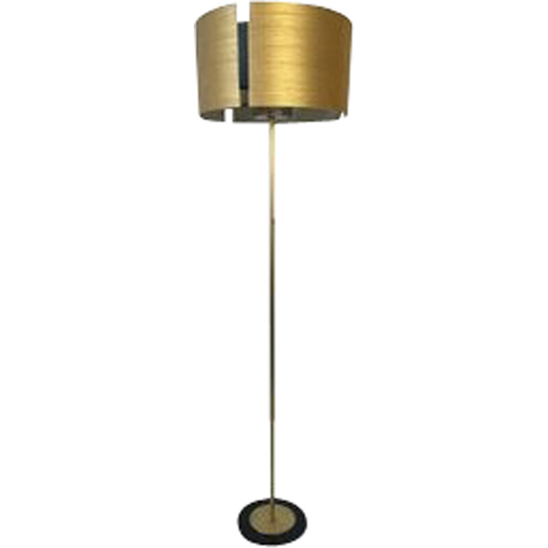 Vintage adjustable floor lamp by Giuseppe Ostuni and Renato Forti for O-luce, 1960s