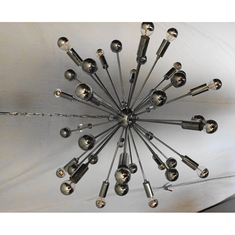 Vintage Space Age Sputnik chandelier, 1970s