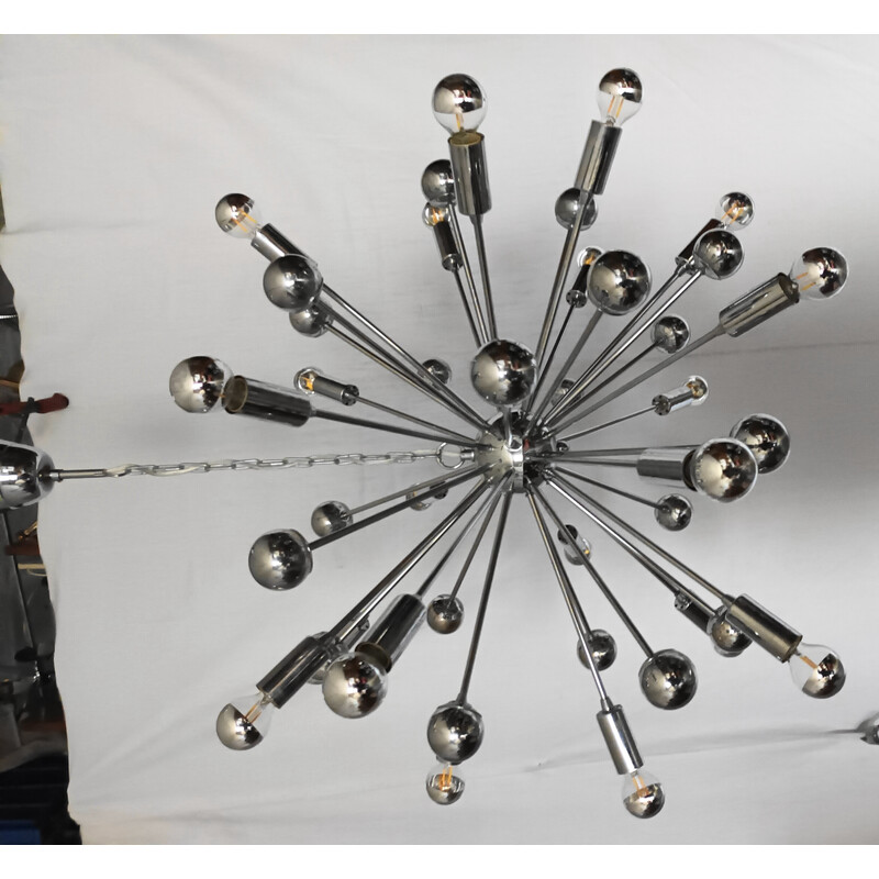 Vintage Space Age Sputnik chandelier, 1970s