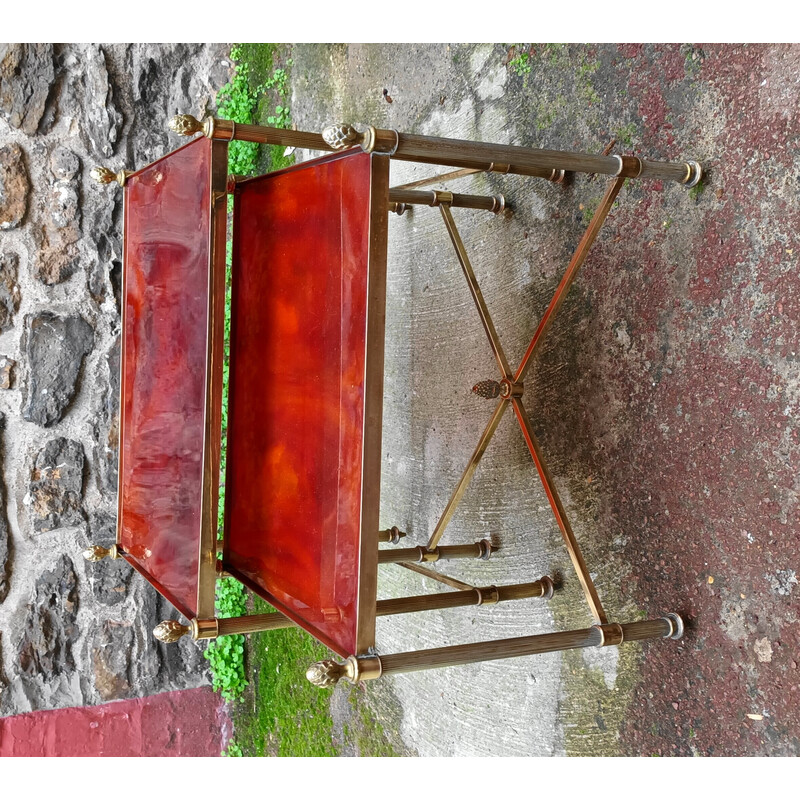 Vintage nesting tables from the Baguès house, 1960