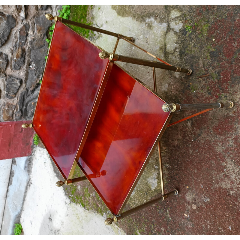 Vintage nesting tables from the Baguès house, 1960